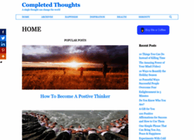 completedthoughts.com