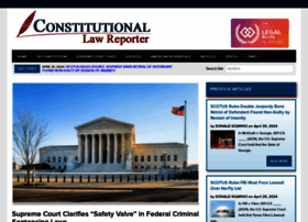 constitutionallawreporter.com