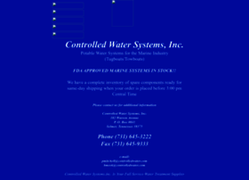 controlledwater.com