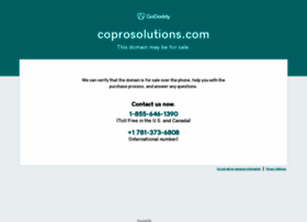 coprosolutions.com