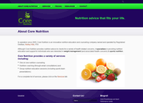 corenutritionservices.com