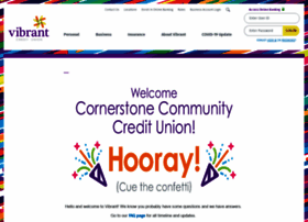 cornerstonecreditunion.com