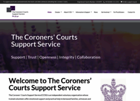 coronerscourtssupportservice.org.uk