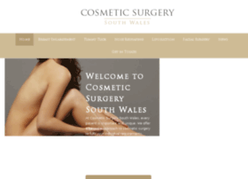 cosmeticsurgerysouthwales.com