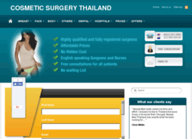 cosmeticsurgerythailand.net
