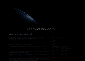cosmicray.com