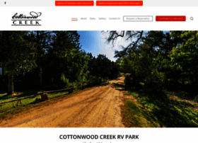cottonwoodcreekrvpark.com