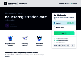 courseregistration.com