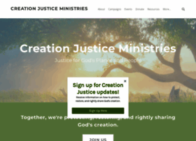 creationjustice.org
