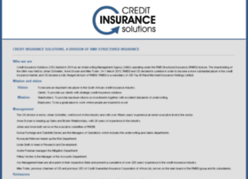 creditinsurancesolutions.co.za