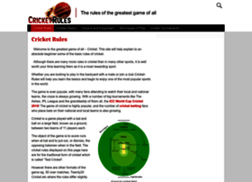 cricket-rules.com