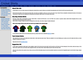 cricket-shirts.co.uk