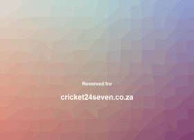 cricket24seven.co.za