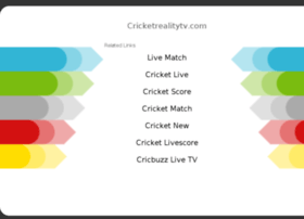 cricketrealitytv.com
