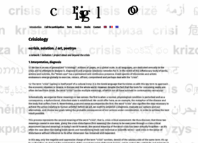 crisiology.org