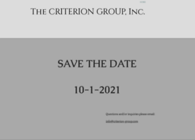 criterion-group.com
