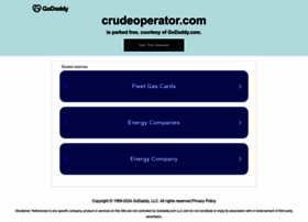 crudeoperator.com