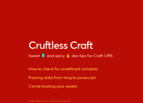 cruftlesscraft.com