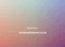 csirideasthatwork.co.za