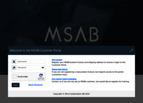 customer.msab.com