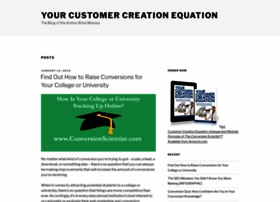 customercreationequation.com