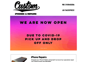 customiphonesandrepairs.com