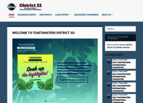d32toastmasters.org