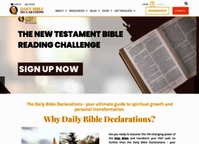 dailybibledeclarations.com