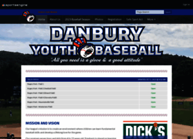danburyyouthbaseball.com