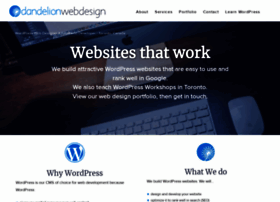 dandelionwebdesign.com