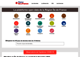 data.iledefrance.fr
