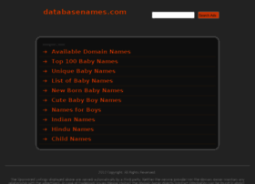 databasenames.com