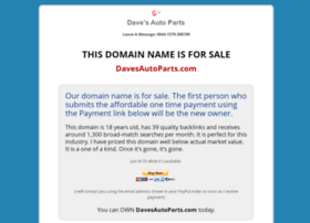 davesautoparts.com
