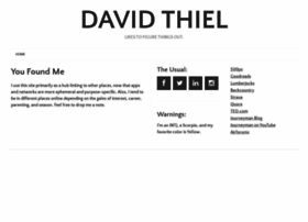 davidthiel.net