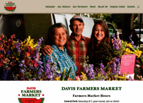 davisfarmersmarket.org