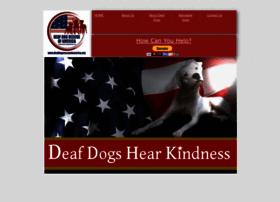 deafdogrescueofamerica.org