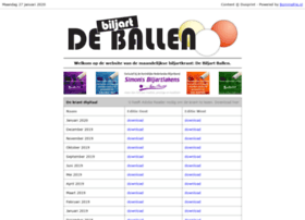 debiljartballen.nl
