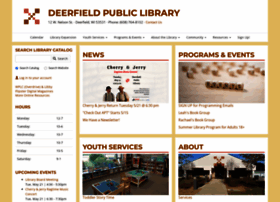 deerfieldpubliclibrary.org