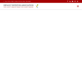 defaultinvestorassociation.com