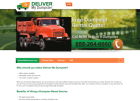 delivermydumpster.com