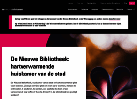 denieuwebibliotheek.nl