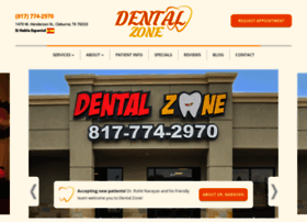 dentalzoneofcleburne.com