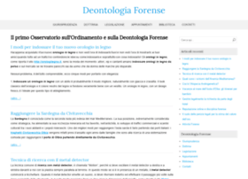 deontologiaforense.it
