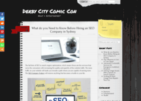 derbycitycomiccon.com