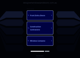 designerwindowsanddoors.com.au