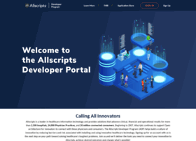 developer.allscripts.com