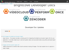 developer.brightcove.com