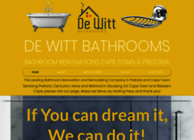 dewittbathrooms.co.za