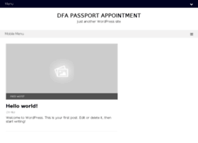 dfapassport-appointment.com