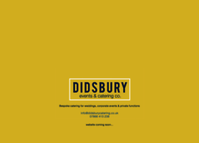 didsburycatering.co.uk